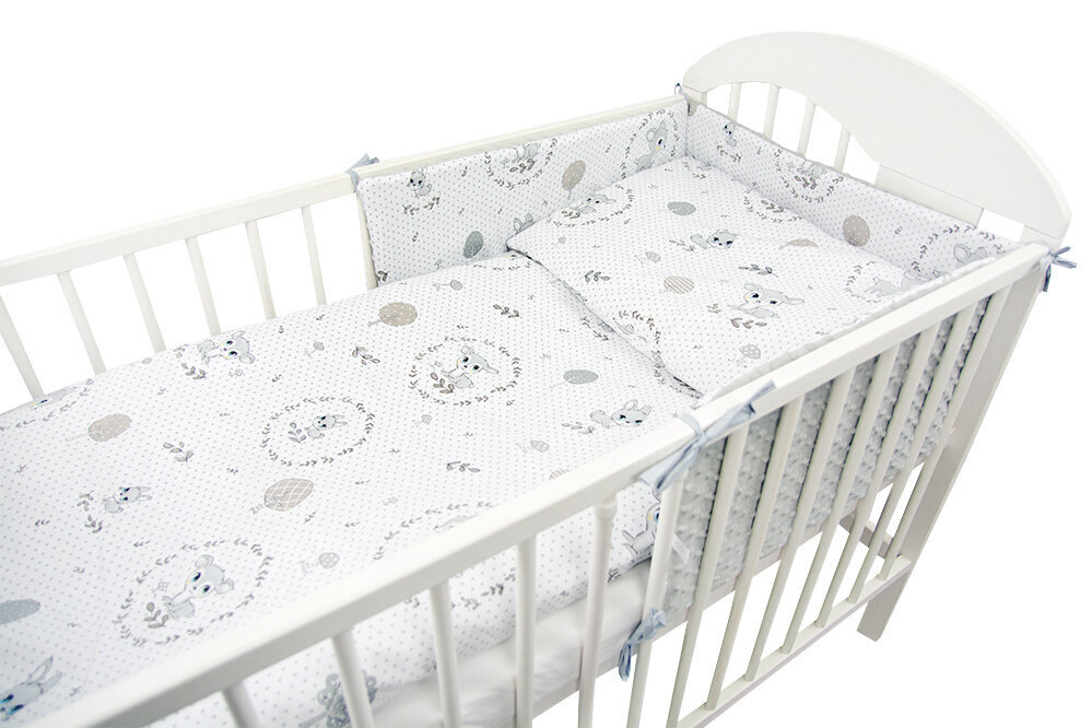 Voodipesu Minky 120 x 90 MyBaby, 3 osaline цена и информация | Beebide ja laste voodipesu | kaup24.ee