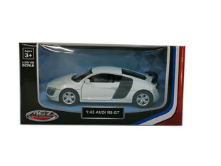 Игрушечный автомобиль MSZ Audi R8 GT, 1:43 цена и информация | Игрушки для мальчиков | kaup24.ee