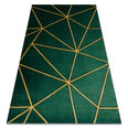 Ковёр Emerald 1013, зелёный / золотой