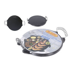 Grill 2 in 1 Rayen, malm, ringjas (ø 25,6 x 2 cm) hind ja info | Pannid | kaup24.ee