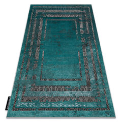 Современный винтажный ковёр De Luxe 1516, зелёный цена и информация | Ковры | kaup24.ee
