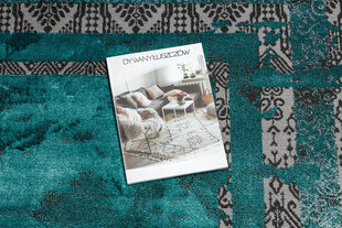 Современный винтажный ковёр De Luxe 1516, зелёный цена и информация | Коврики | kaup24.ee