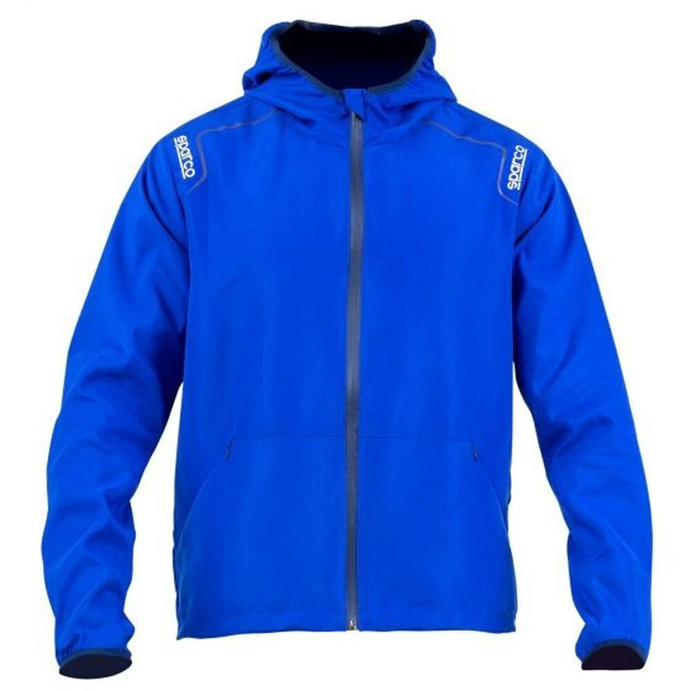 Dressipluus kapuutsiga Sparco New Wind Stopper, sinine, suurus XXL S3707447 цена и информация | Meeste spordiriided | kaup24.ee