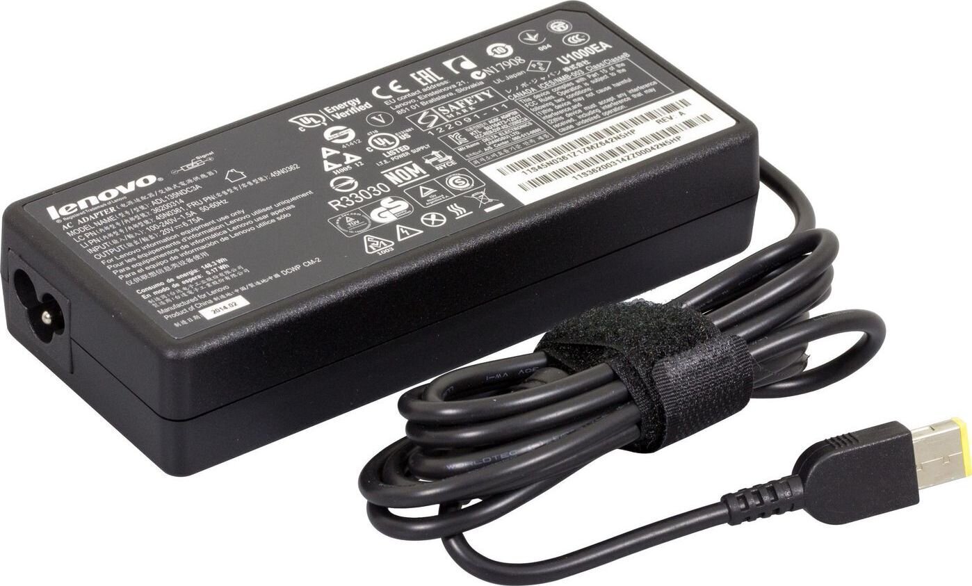 Lenovo 45N0554 100-240V, 20V, 135W цена и информация | Sülearvutite laadijad | kaup24.ee