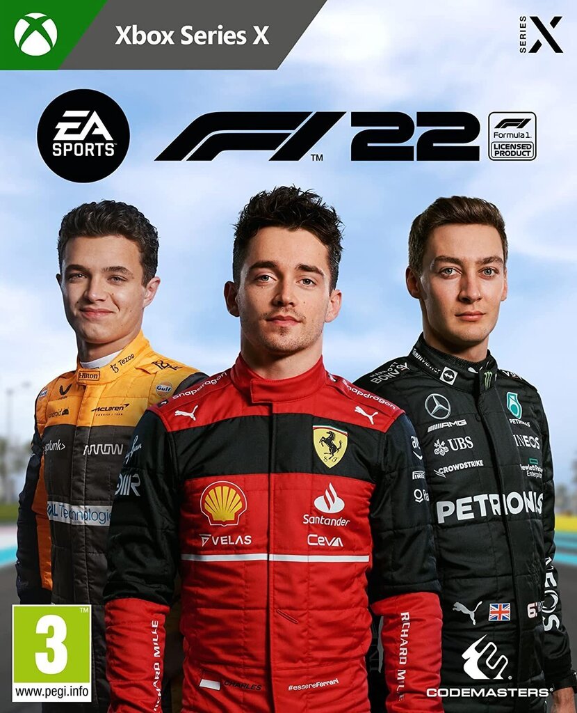 Xbox Series X F1 2022 hind ja info | Arvutimängud, konsoolimängud | kaup24.ee