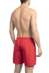 Meeste rannapüksid Bikkembergs Medium boardshort, Red XL hind ja info | Ujumispüksid, shortsid | kaup24.ee