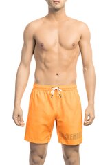 Meeste rannapüksid Bikkembergs Medium boardshort, Orange XXL hind ja info | Ujumispüksid, shortsid | kaup24.ee