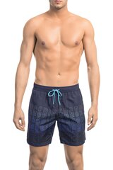 Meeste rannapüksid Bikkembergs Medium boardshort, Navy L hind ja info | Ujumispüksid, shortsid | kaup24.ee