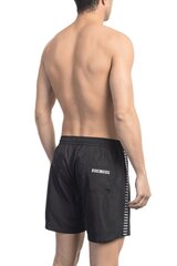 Meeste rannapüksid Bikkembergs Medium boardshort, Black XL hind ja info | Ujumispüksid, shortsid | kaup24.ee