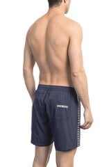 Meeste rannapüksid Bikkembergs Medium boardshort, Navy XL цена и информация | Плавки, плавательные шорты | kaup24.ee