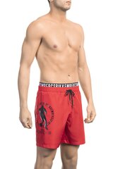 Meeste rannapüksid Bikkembergs Medium boardshort, Red XXL hind ja info | Ujumispüksid, shortsid | kaup24.ee