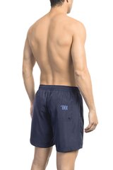 Meeste rannapüksid Bikkembergs Medium boardshort, Navy L hind ja info | Ujumispüksid, shortsid | kaup24.ee