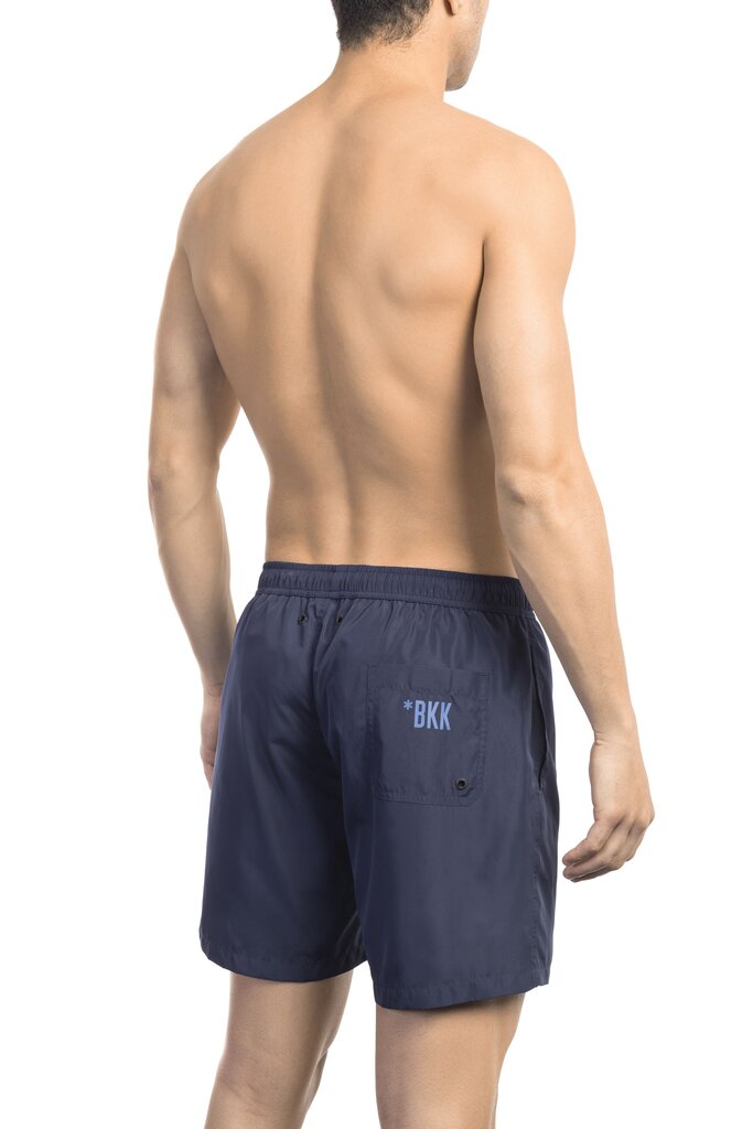 Meeste rannapüksid Bikkembergs Medium boardshort, Navy L цена и информация | Ujumispüksid, shortsid | kaup24.ee