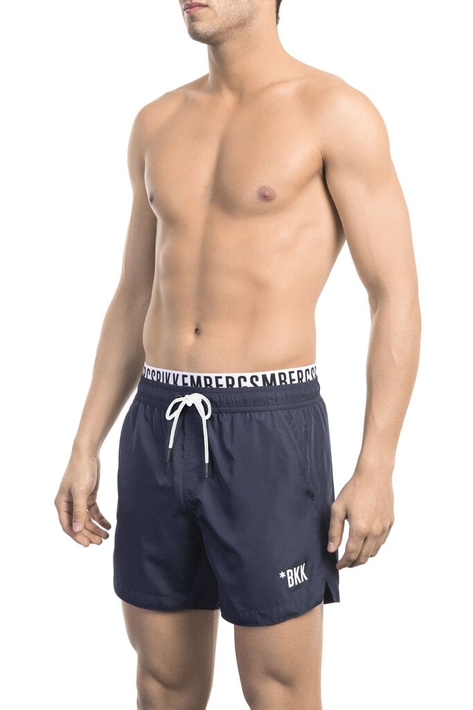 Meeste rannapüksid Bikkembergs Short boardshort, Navy XL цена и информация | Ujumispüksid, shortsid | kaup24.ee