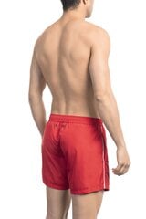 Meeste rannapüksid Bikkembergs Short boardshort, Red XXL цена и информация | Плавки, плавательные шорты | kaup24.ee