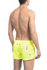 Meeste rannapüksid Bikkembergs Extra short boardshort, Yellow (Fluo) XXL hind ja info | Ujumispüksid, shortsid | kaup24.ee