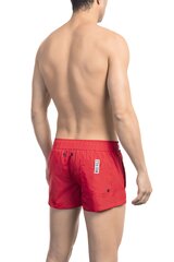 Meeste rannapüksid Bikkembergs Extra short boardshort, Red XXL hind ja info | Ujumispüksid, shortsid | kaup24.ee