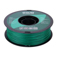 Filament PLA+ Green eSun - Roheline, 1.75 mm, 1 kg цена и информация | Аксессуары для принтера | kaup24.ee