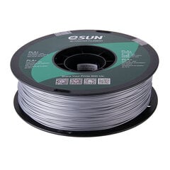 Filament PLA+ Silver eSun - Hõbe, 1.75 mm, 1 kg hind ja info | Printeritarvikud | kaup24.ee