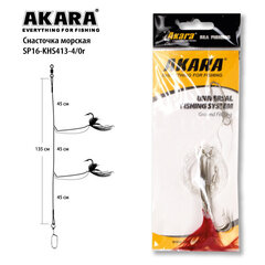 Meresüsteem Akara SP16, punane цена и информация | Другие товары для рыбалки | kaup24.ee
