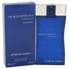 Tualettvesi Emanuel Ungaro Apparition Cobalt EDT meestele 90 ml hind ja info | Meeste parfüümid | kaup24.ee