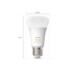 Светодиодные умные лампочки Philips Hue WA 6W A60 E27, 2 шт. цена и информация | Лампочки | kaup24.ee