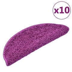 vidaXL trepimatid 10 tk, 65 x 25 cm, violetne цена и информация | Ковры | kaup24.ee