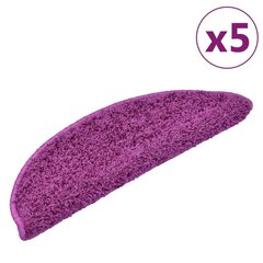 vidaXL trepivaibad 5 tk, 56 x 20 cm, violetne цена и информация | Ковры | kaup24.ee