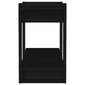 vidaXL raamaturiiul/ruumijagaja, must, 80x30x51 cm hind ja info | Riiulid | kaup24.ee