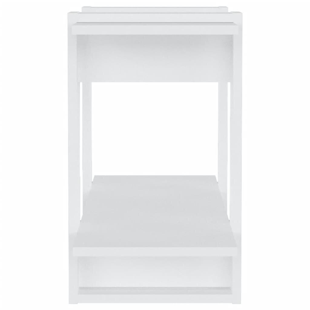 vidaXL raamaturiiul/ruumijagaja, valge, 80x30x51 cm hind ja info | Riiulid | kaup24.ee