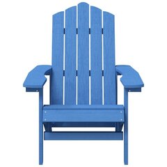 vidaXL Garden Adirondack Toolid, 2 tk., sinine, HDPE цена и информация | Садовые стулья, кресла, пуфы | kaup24.ee