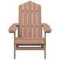 vidaXL Garden Adirondack toolid, 2 tk., pruun, HDPE hind ja info | Aiatoolid | kaup24.ee