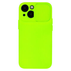 Telefoniümbris Camshield Soft - Iphone 13 Pro Lime hind ja info | Telefoni kaaned, ümbrised | kaup24.ee