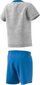 Adidas Spordikostüümid I Bl T Set Grey Blue H65822 H65822/92 hind ja info | Poiste särgid | kaup24.ee