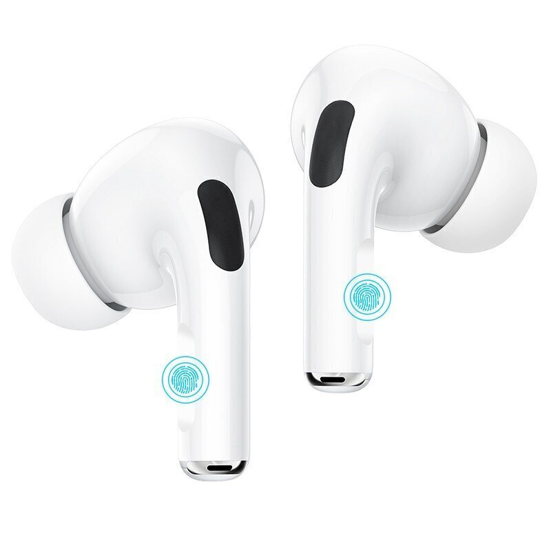 Juhtmevabad kõrvaklapid Borofone BW04 Active Noise Cancelling TWS valge цена и информация | Kõrvaklapid | kaup24.ee