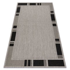 Sisal vaip SISAL FLOORLUX 20195 hõbe / must hind ja info | Vaibad | kaup24.ee