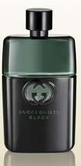 Gucci Guilty Black Pour Homme - EDT цена и информация | Мужские духи | kaup24.ee