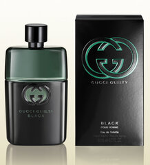 Tualettvesi Gucci Guilty Black pour Homme EDT meestele 90 ml​ hind ja info | Meeste parfüümid | kaup24.ee
