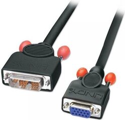 Кабель Lindy DVI-A - D-Sub (VGA) 5 м цена и информация | Кабели и провода | kaup24.ee