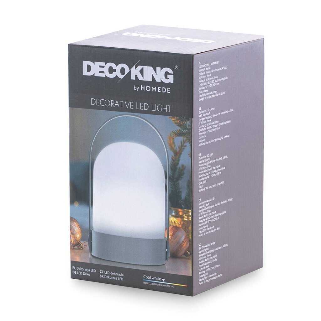 Kaunistus DecoKing Decorative LED Light, 4 tk. hind ja info | Jõulukaunistused | kaup24.ee