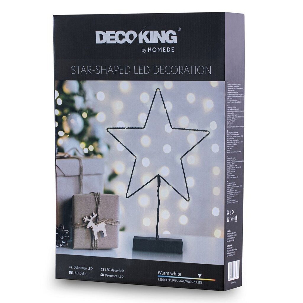 Kaunistus DecoKing Decorative LED Light/20LEDS hind ja info | Jõulukaunistused | kaup24.ee