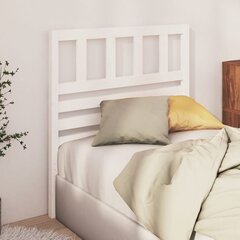vidaXL voodipeats, valge, 81 x 4 x 100 cm, männipuit hind ja info | Voodid | kaup24.ee