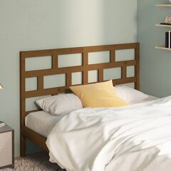 Изголовье кровати, 156x4x100 см, коричневое цена и информация | Кровати | kaup24.ee