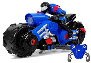 Lean Toys puldiga mootorratas lastele, sinine hind ja info | Poiste mänguasjad | kaup24.ee
