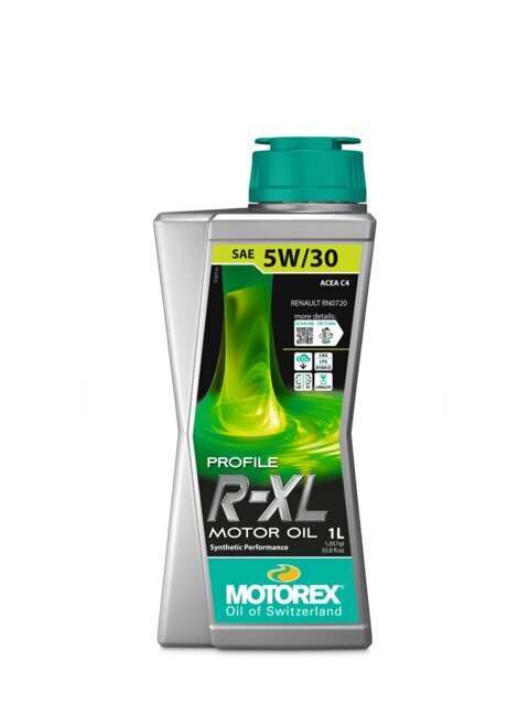 MOTOREX PROFILE R-XL C4 5W30 1L õli цена и информация | Mootoriõlid | kaup24.ee