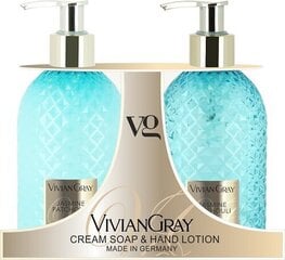 Vedel kreem-seep ja kätekreem Vivian Gray Gemstone Jasmine & Patchouli, 2 x 300 ml цена и информация | Мыло | kaup24.ee