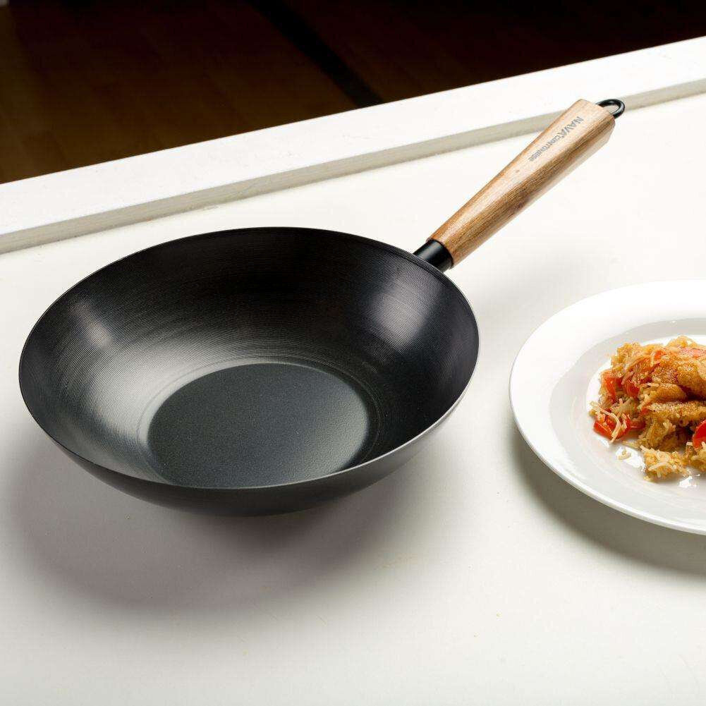 WOK FRYER KANTOŃSKI CHIŃSKI 28 cm hind ja info | Pannid | kaup24.ee