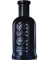 <p>Аромат мужских духов Hugo Boss Boss Bottled Night придает мужчине, нюхавшему их ночью, уверенность в себе и заставляет почувствовать себя неотразимым.</p>

<p>Этот парфюм для амбициозного мужчины, который достигает своих целей и ищет новые вызовы. Все в пределах его досягаемости, и каждая задача выполнена.</p>

<p>После парфюма Hugo Boss Boss Bottled Night для мужчин особенно чувствуется запах мужского дерева. Вначале распространяется запах лаванды и березы. Он сопровождается уникальным ароматом санполии, обыкновенной сердцевины (тропических деревьев) и возбуждающего желание мускуса. Аромат сердцевины придает особый акцент этой исключительно мужественной и бесконечно чарующей композиции ароматов.</p>

<p>- Верхние ноты: лаванда, береза;<br />
- Средние ноты: Сан-Паулу;<br />
- Базовые ноты: ядровая древесина.</p>

<p>Характер аромата: классический, утонченный, пленительный.</p>

<p>Рекомендуемое применение: вечер, ночь.</p>
 цена и информация | Мужские духи | kaup24.ee