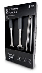 Grillivahendite komplekt Zyle BBQ Tool Set ZY100SET цена и информация | Аксессуары для гриля и барбекю | kaup24.ee