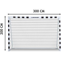 Jalgpallivärav Dunlop, 300x205 cm hind ja info | Jalgpalliväravad ja -võrgud | kaup24.ee